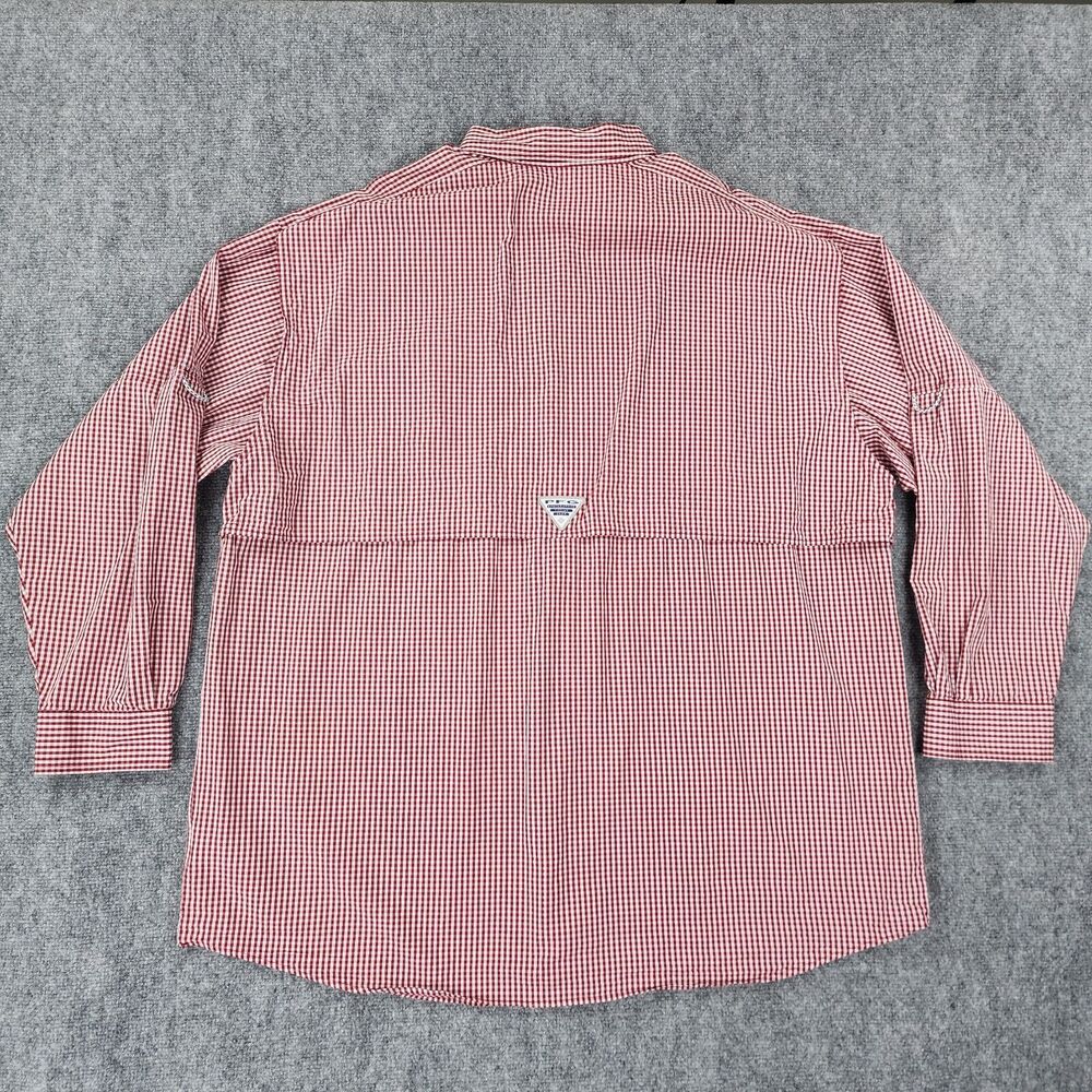 South Carolina Gamecocks Shirt Men XXL Gingham Check Columbia PFG Super Bonehead - Picture 4 of 16